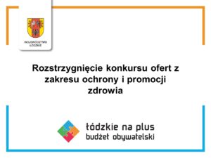 rozstrzygnięcie konkursu ofert z zakresu ochrony i promocji zdrowia
