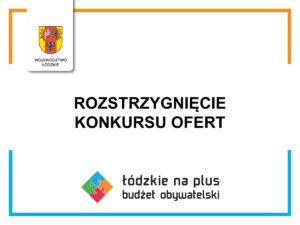 rozstrzygnięcie konkursu ofert