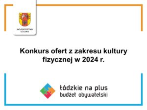 Konkurs ofert z zakresu kultury fizycznej w 2024 roku